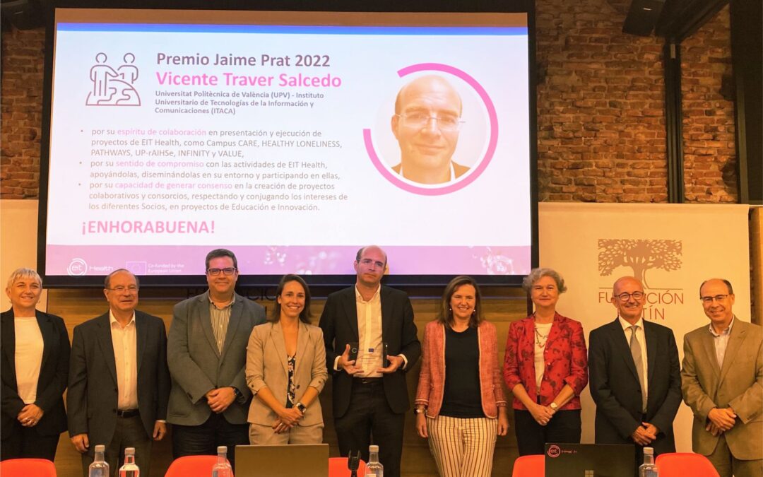 Vicente Traver Salcedo, winner of the Jaime Prat Award 2022